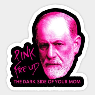 Pink Freud Dark Side Of Your Mom Sticker